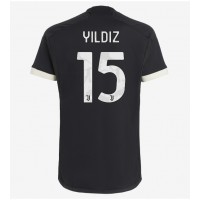 Camisa de Futebol Juventus Kenan Yildiz #15 Equipamento Alternativo 2023-24 Manga Curta